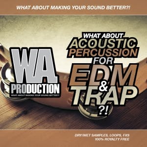 Acoustic Percussion For EDM &amp; Trap