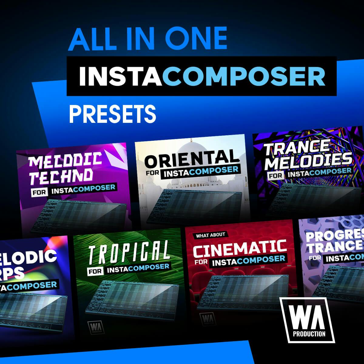 All In One: InstaComposer Presets | W. A. Production